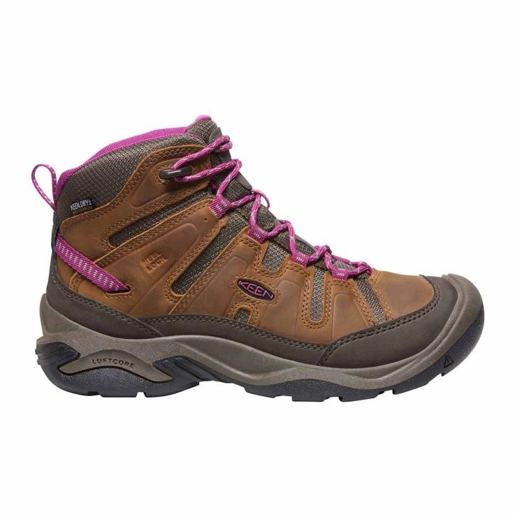 Pantofi KEEN Circadia Mid Wp KE-1026765 maro