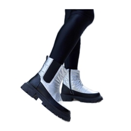 Cizme de zapada izolate metalice Galvani - Solea gri