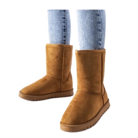 Cizme de zapada clasice izolate maro de la Ireneo - Solea