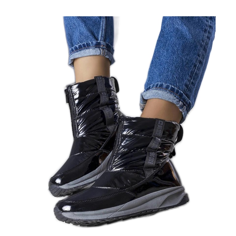Big Star KK274392 cizme negre pentru zapada negru