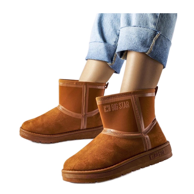 Cizme de zăpadă maro Big Star KK274612 Cizme de zăpadă maro Big Star KK274612