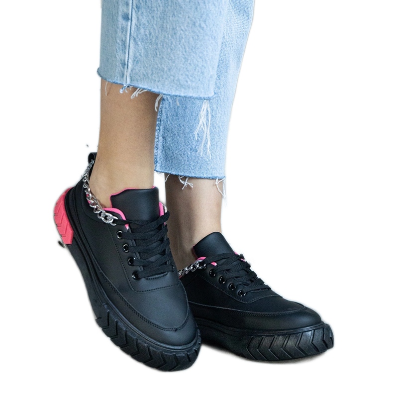 Tenisi negri cu lant negru