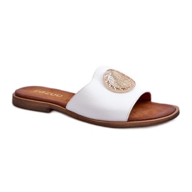 Sandale Flip-flops Model Zazoo 2938 Alb Sandale Flip-flops Model Zazoo 2938 Alb