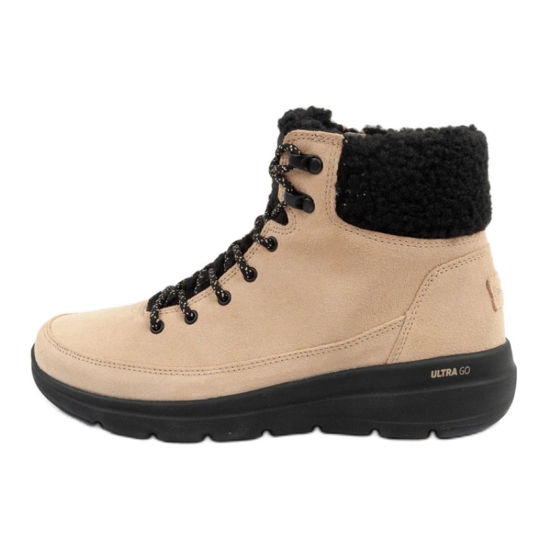 Pantofi Skechers Glacial Ultra-Woodlands 16677/NTBK bej