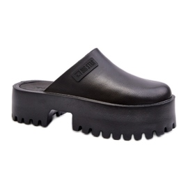 Flip-flops cu fund gros Big Star NN274014 Negru Flip-flops cu fund gros Big Star NN274014 Negru