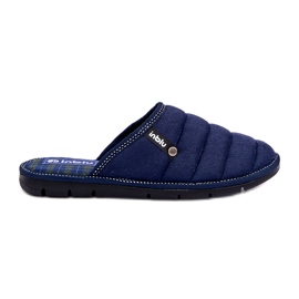 Inblu Pantofi de acasă confortabili pentru bărbați, bleumarin albastru Inblu Pantofi de acasă confortabili pentru bărbați, bleumarin albastru