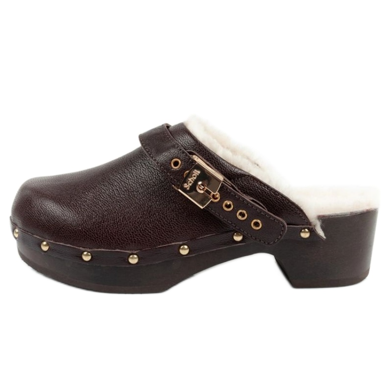 Saboți Scholl Iconic F298121011 maro Saboți Scholl Iconic F298121011 maro