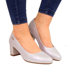 Pompe pe Sergio Leone Beige-Perła Post bej