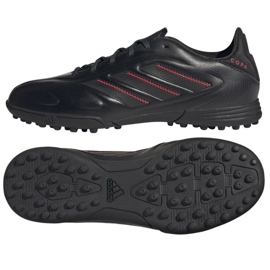 Copii Adidas Pure III League TF IE1189 Pantofi de fotbal negru