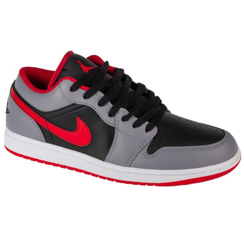 Nike Air Jordan 1 Low 553558-060 Grey-Black gri Nike Air Jordan 1 Low 553558-060 Grey-Black gri