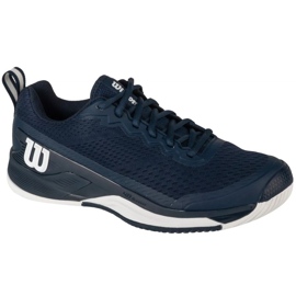 Pantofi de tenis Wilson Rush Pro 4.5 WRS333520 Blue Navy albastru marin Pantofi de tenis Wilson Rush Pro 4.5 WRS333520 Blue Navy albastru marin