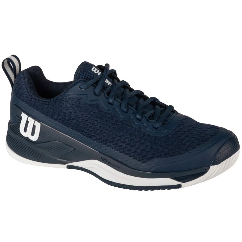 Pantofi de tenis Wilson Rush Pro 4.5 WRS333520 Blue Navy albastru marin Pantofi de tenis Wilson Rush Pro 4.5 WRS333520 Blue Navy albastru marin
