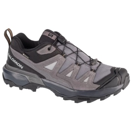Pantofi Salomon X Ultra 360 Ltr Gtx 475714 gri/negru cu membrană Pantofi Salomon X Ultra 360 Ltr Gtx 475714 gri/negru cu membrană