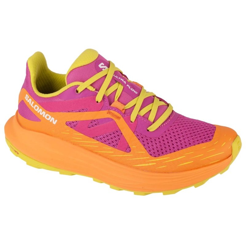 Pantofi de alergat Salomon Ultra Flow 475250 roz/portocaliu Pantofi de alergat Salomon Ultra Flow 475250 roz/portocaliu