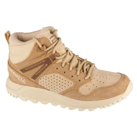 Pantofi Merrell Wildwood Mid Leather Wp J038298 bej Pantofi Merrell Wildwood Mid Leather Wp J038298 bej