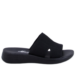 FLIP -FLIP -FLOPS OpenWork Black Soft negru