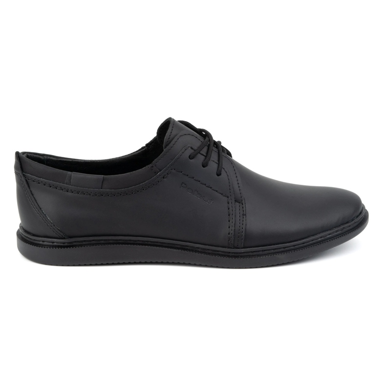 Pantofi casual barbati din piele 2131 POLBUT negru Pantofi casual barbati din piele 2131 POLBUT negru