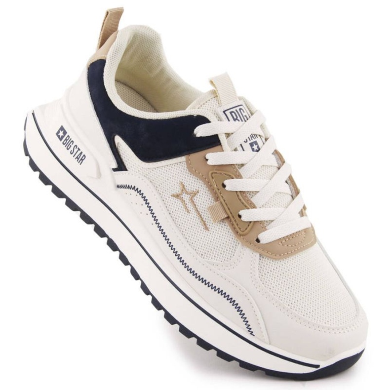 Big Star Pantofi sport pentru femei Star Big NN274A092 Alb bej