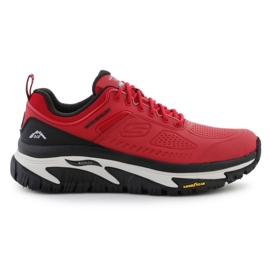 Pantofi Skechers Arch Fit Road Walker Recon 37333-RDBK roșu Pantofi Skechers Arch Fit Road Walker Recon 37333-RDBK roșu