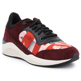 Pantofi lifestyle Geox D Omaya C D540SC-0AN22 roșu