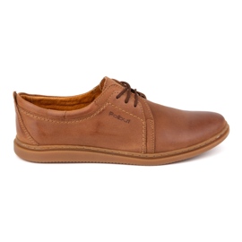 Pantofi casual barbati din piele 2131 POLBUT camel maro Pantofi casual barbati din piele 2131 POLBUT camel maro