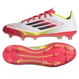 Adidas F50 Pro FG IEI1284 Pantofi de fotbal alb