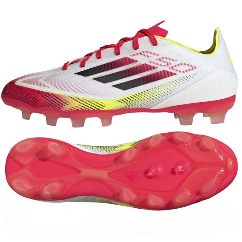 Adidas F50 Pro Mg IEI1275 Pantofi de fotbal alb Adidas F50 Pro Mg IEI1275 Pantofi de fotbal alb