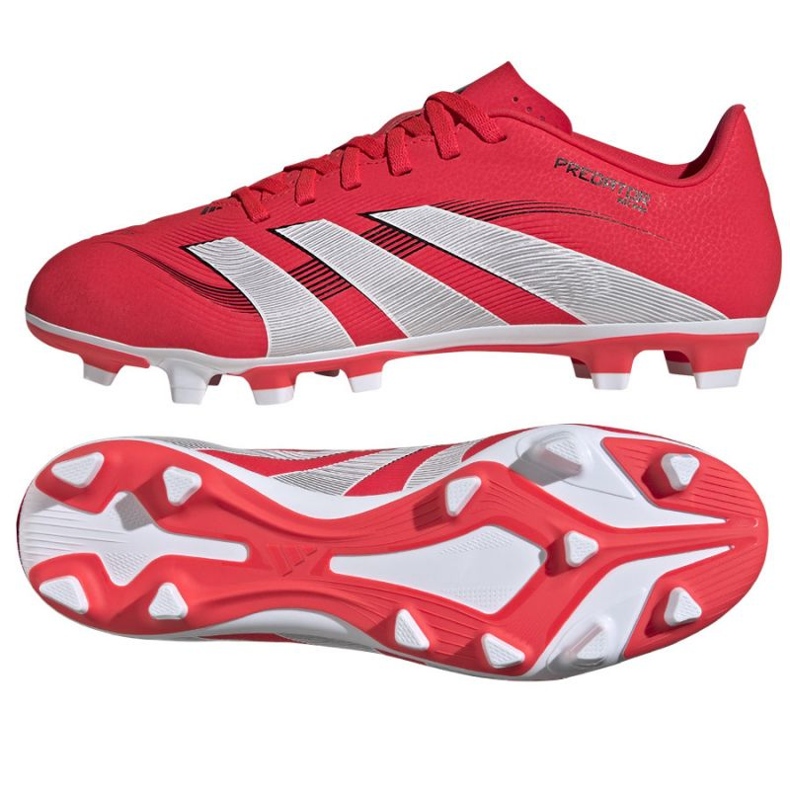 Adidas Predator Club FG/MG ID1326 Pantofi de fotbal roșu