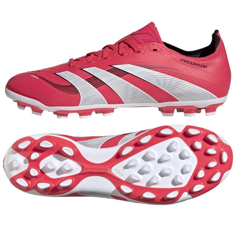 Adidas Predator League 2G/3G AG ID3837 Pantofi de fotbal roșu