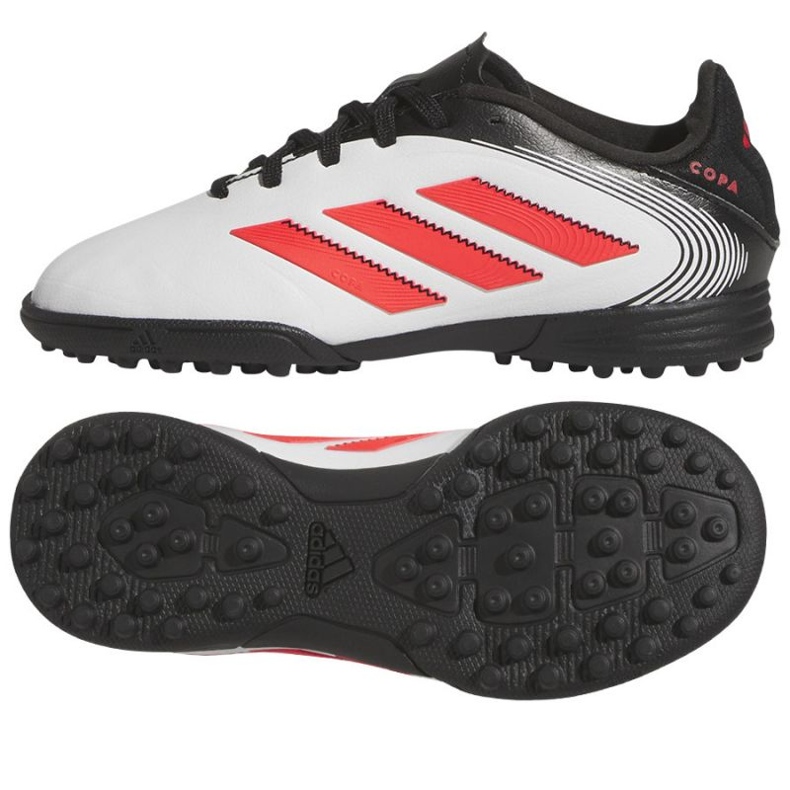 Adidas Copa Pure III League TF IH2241 Pantofi de fotbal alb
