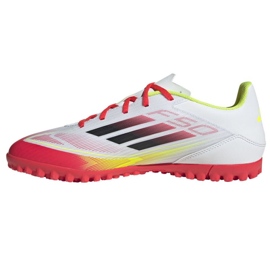 Adidas F50 Club TF IE1225 Pantofi de fotbal alb