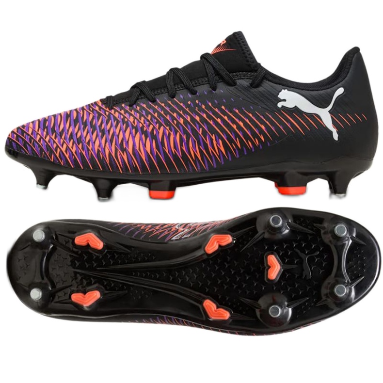 PUMA Future 8 Play MXSG 108375-01 Pantofi de fotbal negru PUMA Future 8 Play MXSG 108375-01 Pantofi de fotbal negru
