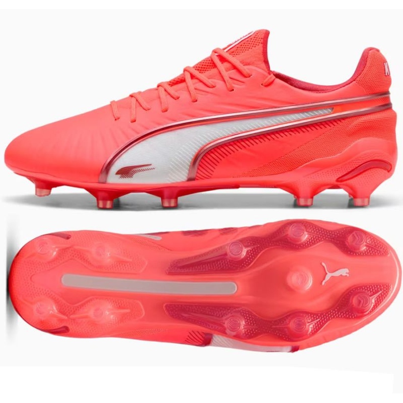 PUMA King Ultimate FG/AG 108303-01 Pantofi de fotbal roșu