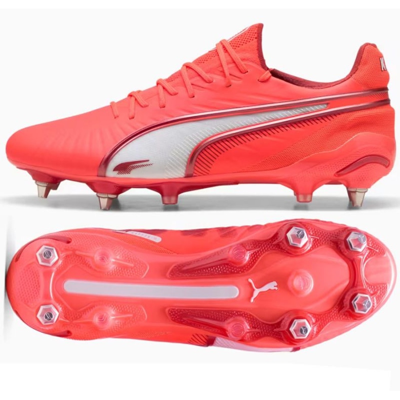 PUMA King Ultimate MXSG 108304-01 Pantofi de fotbal roșu