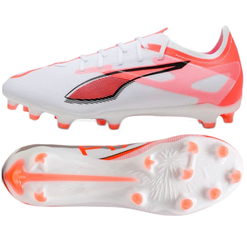 PUMA ULTRA 5 MATCH FG/MG 108166-01 Pantofi de fotbal alb