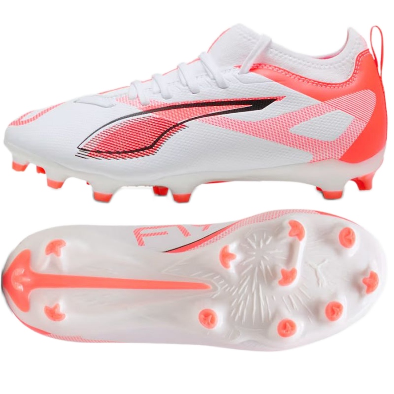 PUMA ULTRA 5 MATCH FG/MG 108167-01 Pantofi de fotbal alb