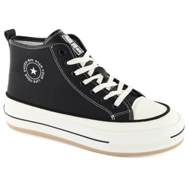 Adidași Big Star OO274062 pe platforma neagră negru
