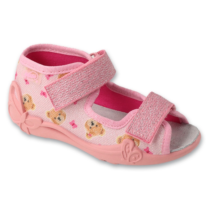 Befado Teddy Bears Insert pentru piele pentru copii 342p069 roz