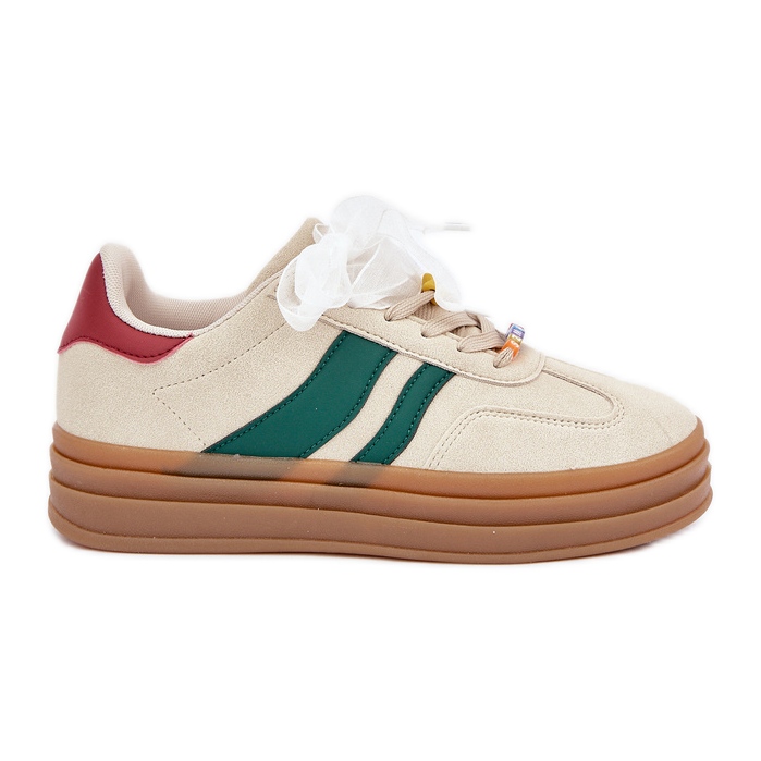 Adidași pentru femei cu pini bej