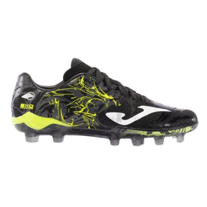 Joma Supercopa 2401 Black Lemon Fluor Company Ground negru