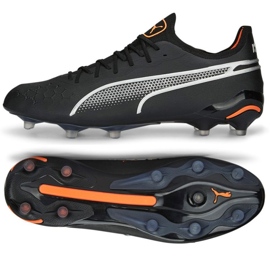 Puma King Ultimate FG/AG 107097 02 Pantofi negri negru Puma King Ultimate FG/AG 107097 02 Pantofi negri negru