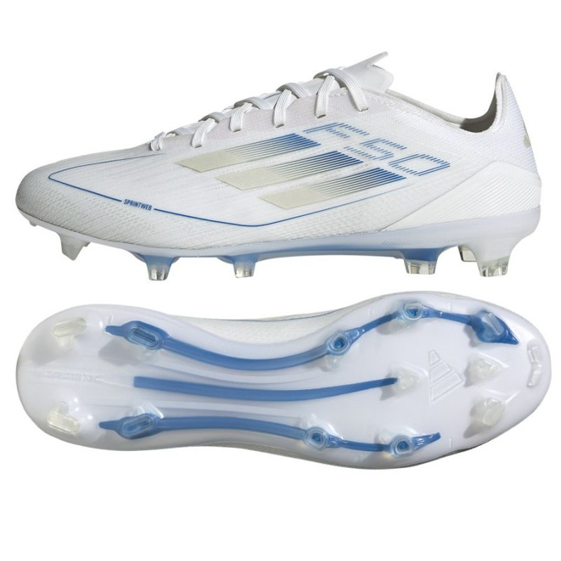 Adidas F50 Pro FG IE1286 Alb și albastru