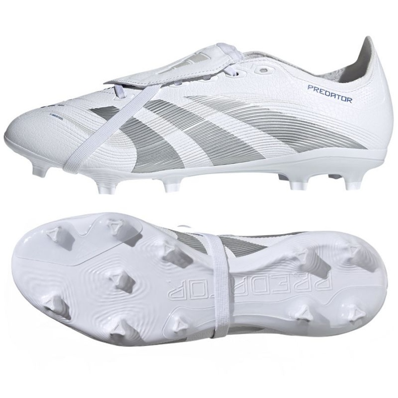 Pantofi Adidas Predator Ft FG/MG ID1321 alb Pantofi Adidas Predator Ft FG/MG ID1321 alb