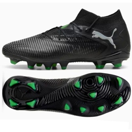 Puma Future 8 Pro FG/AG 108139-02 Pantofi negri cu șosetă negru