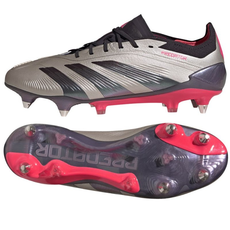 Adidas Predator Elite SG ID0913 Pantofi gri-negri