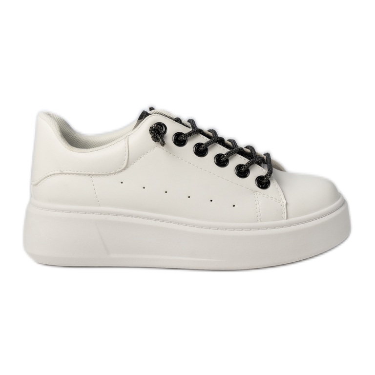 Adidași sportivi albi și albi pentru femei