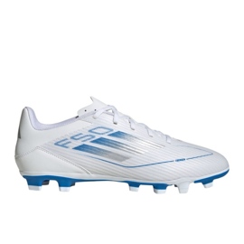 Adidas F50 Club FG/MG IE1244 Pantofi de fotbal alb Adidas F50 Club FG/MG IE1244 Pantofi de fotbal alb