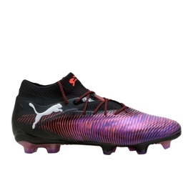 Puma Future 8 Ultimate FG 108138 01 Pantofi de fotbal negru și telefon