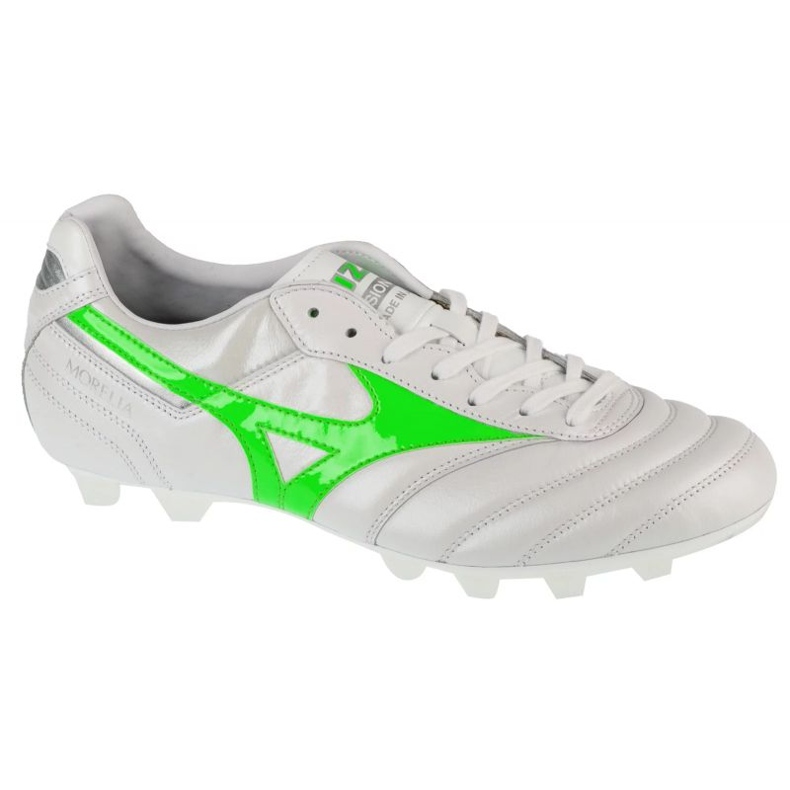 Mizuno Morelia II Japonia FG P1GA250137 Pantofi de fotbal alb Mizuno Morelia II Japonia FG P1GA250137 Pantofi de fotbal alb