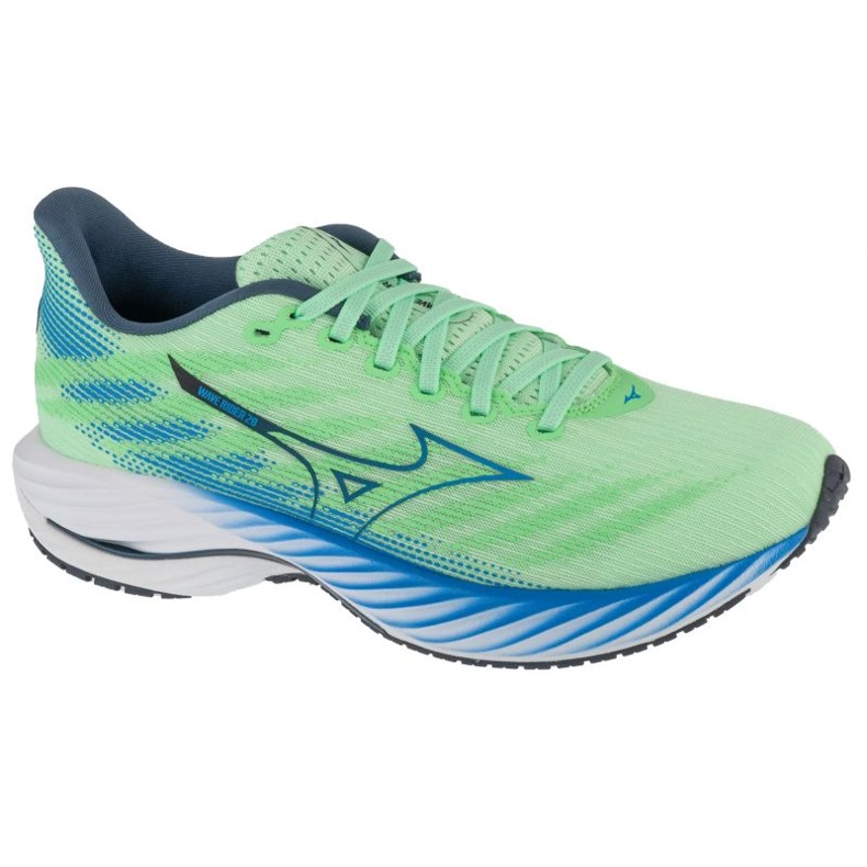 Pantofi de alergare Mizuno Wave Rider 28 J1GC240354 verde Pantofi de alergare Mizuno Wave Rider 28 J1GC240354 verde